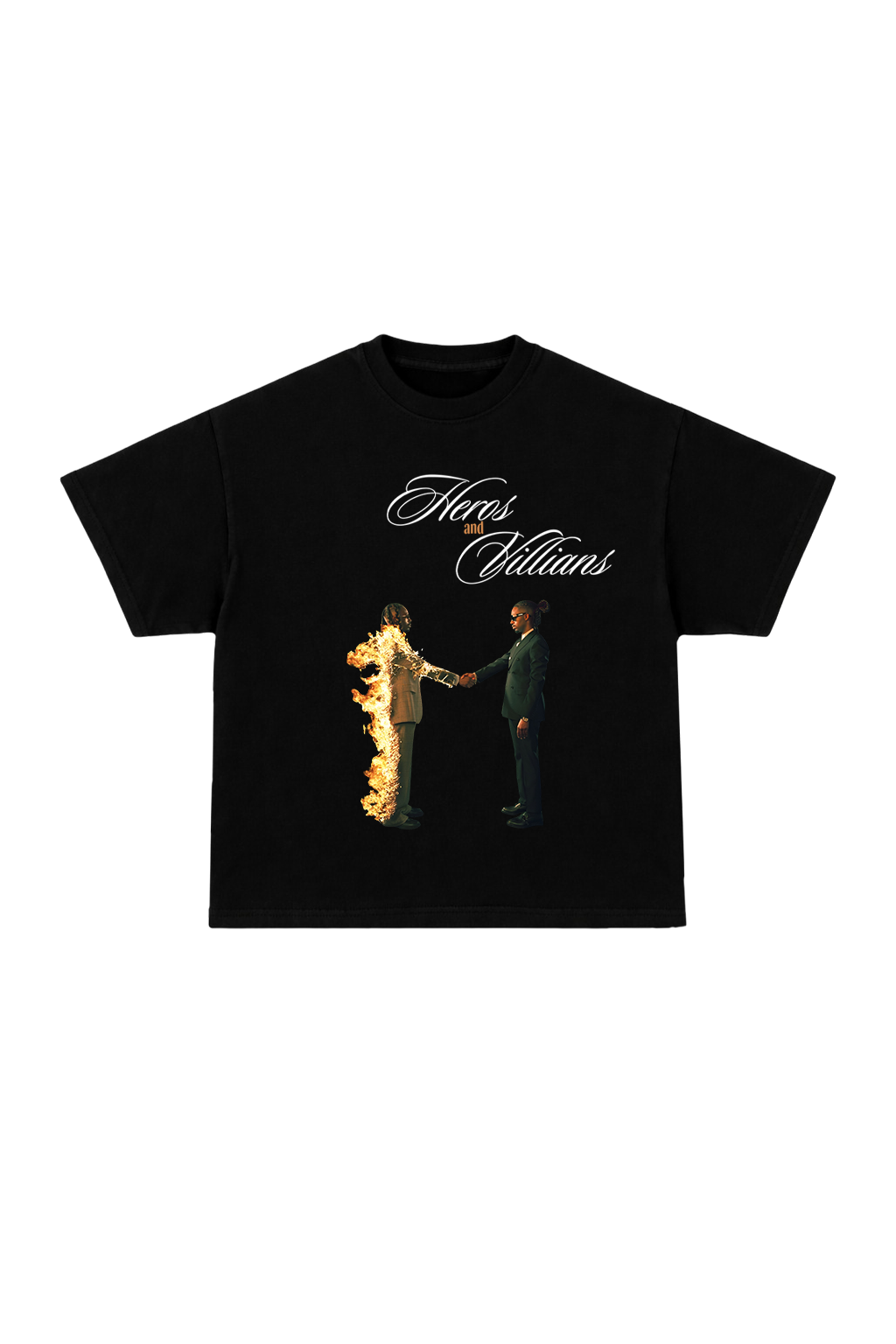 Heros and villans Oversized T-Shirt