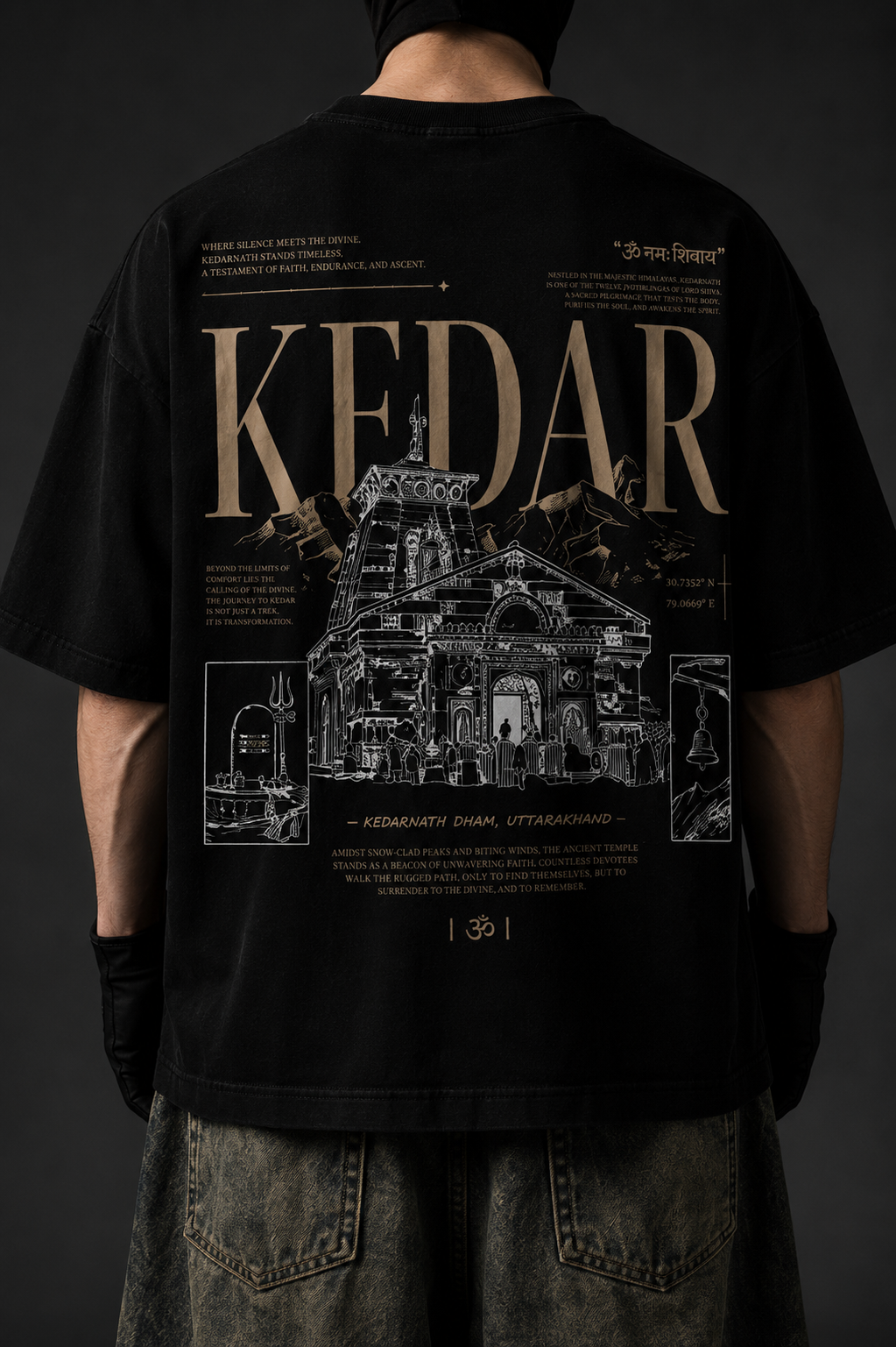 Kedarnath Oversized T-shirt
