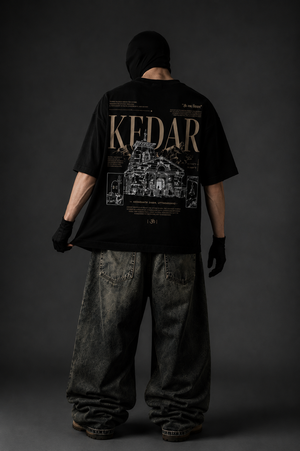 Kedarnath Oversized T-shirt