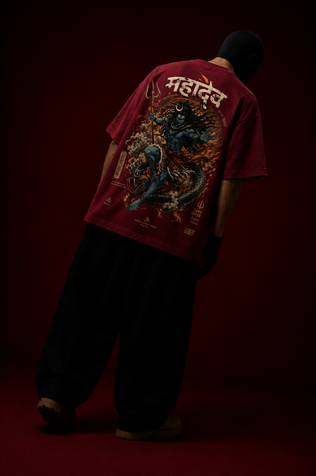 Mahadev Oversized T-shirt