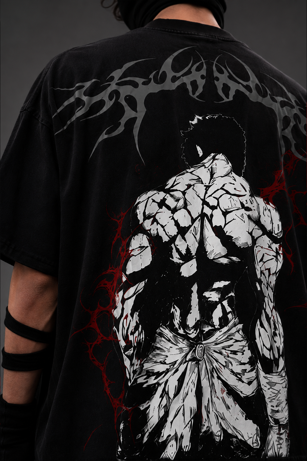 Hanma blood Premium Oversized T-Shirt
