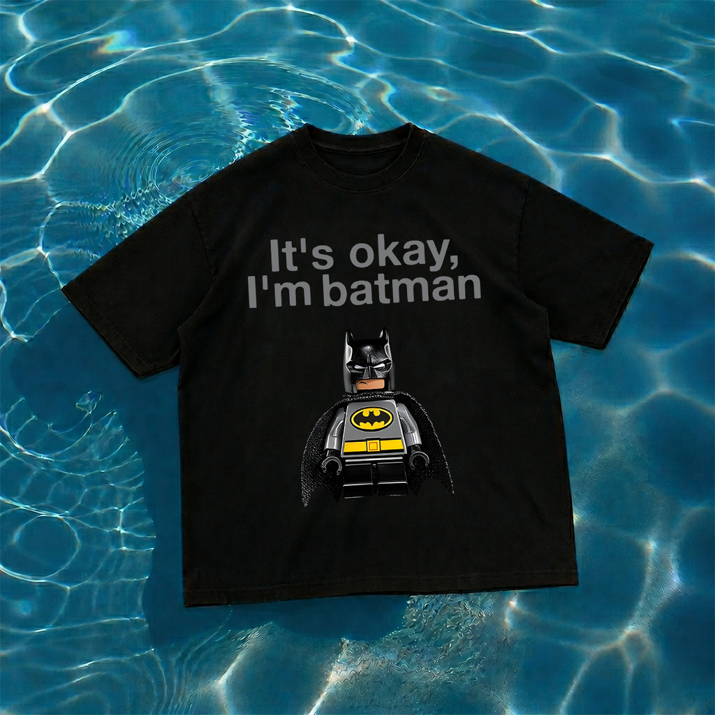 I'm Batman Oversized T-shirt