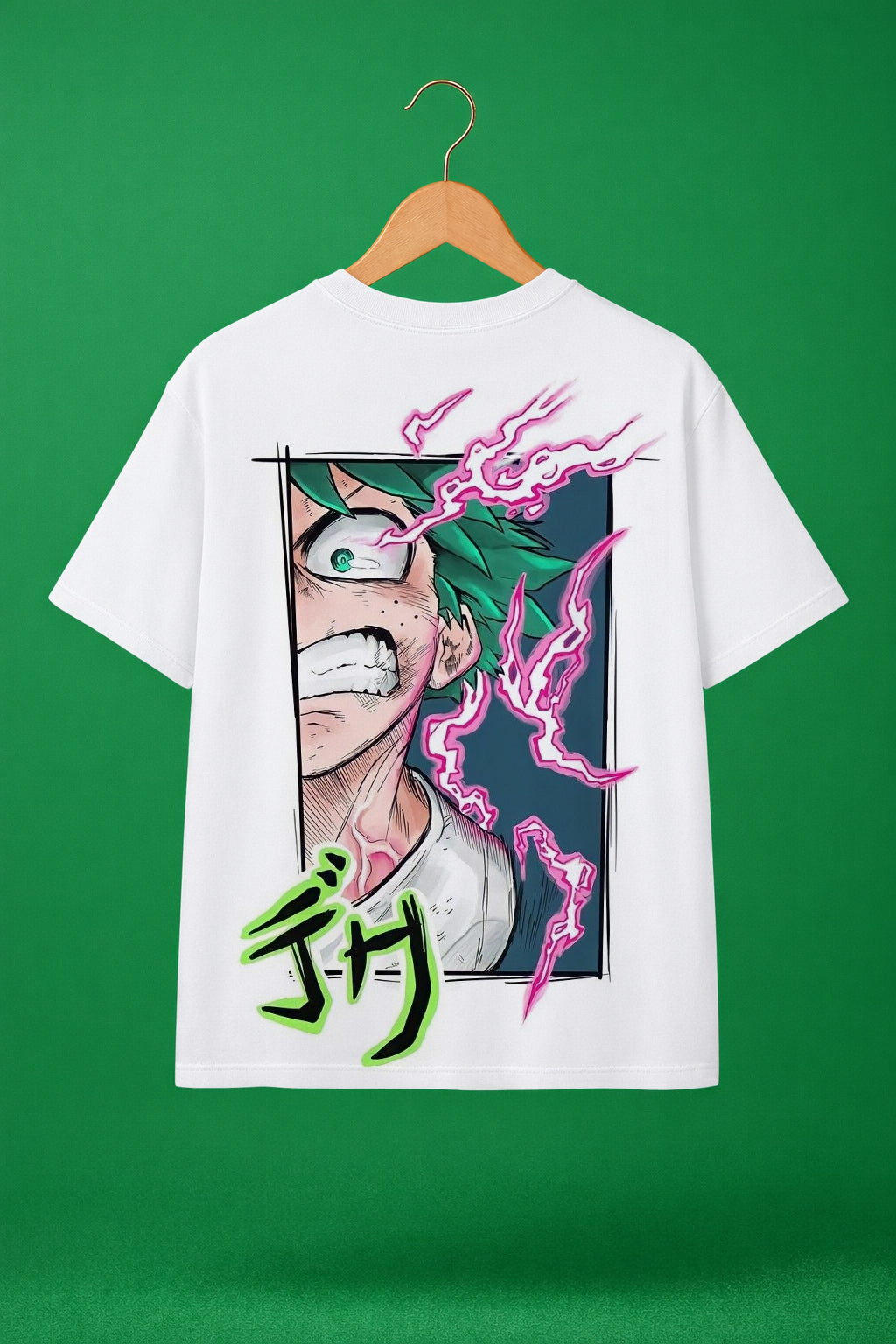 Deku Oversized t-shirt (white)