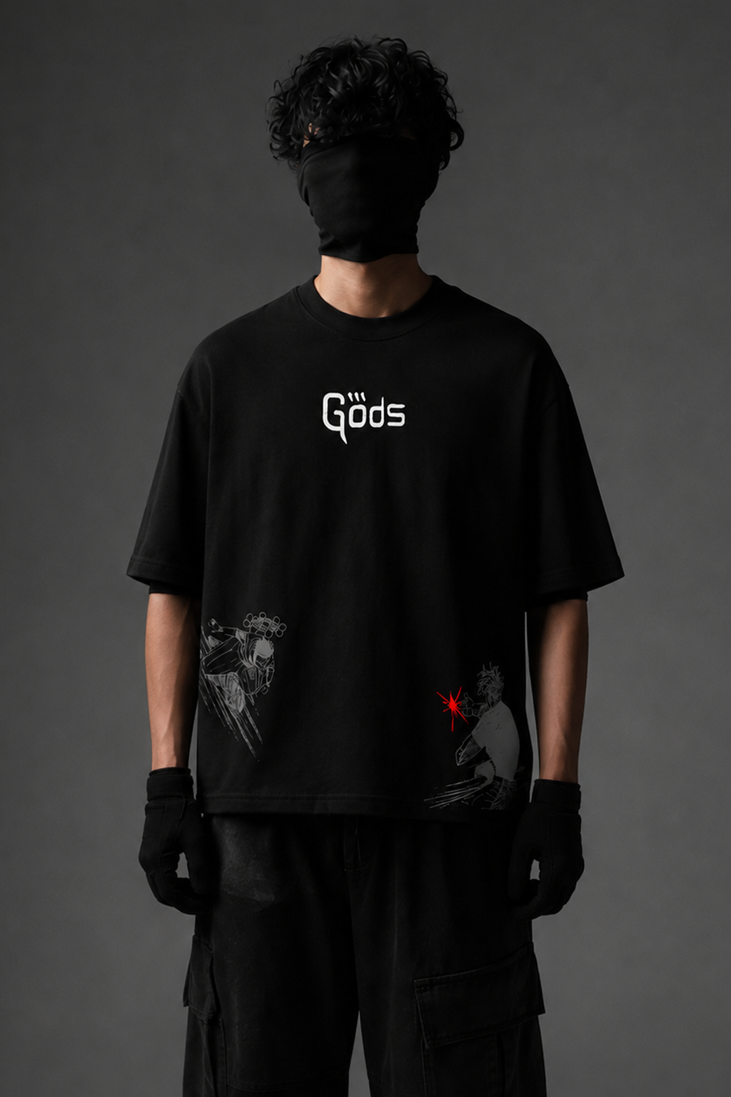 Battle of gods Premium Oversized T-Shirt
