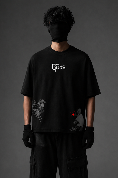 Battle of gods Premium Oversized T-Shirt