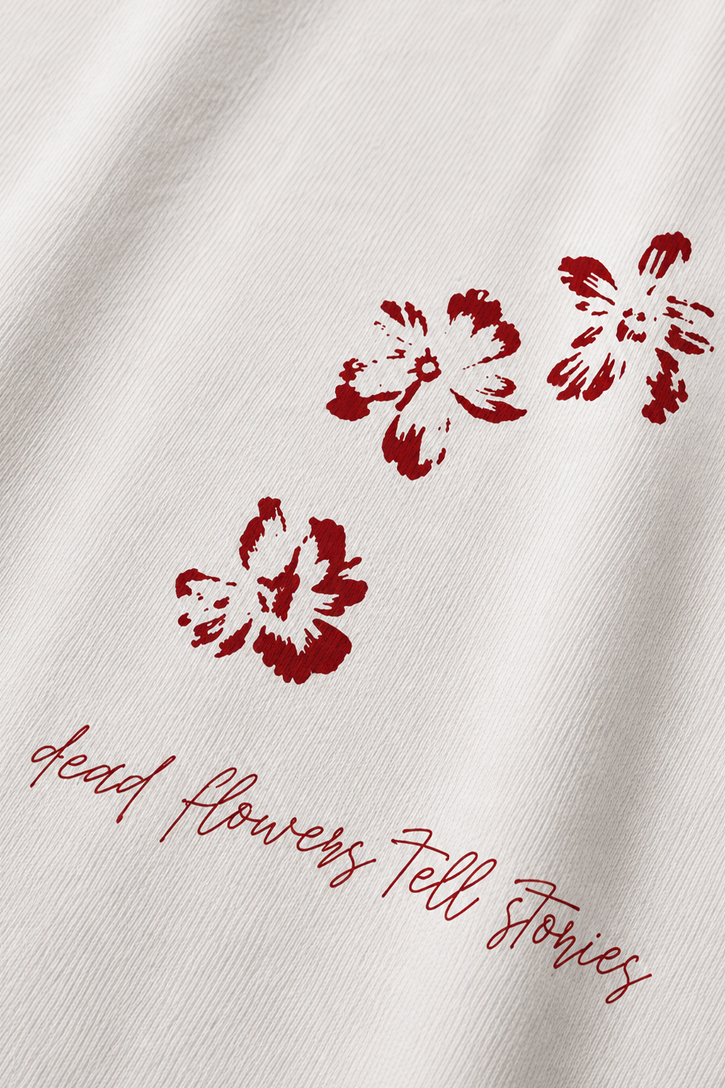 Unspoken Petals Premium Oversized T-shirt