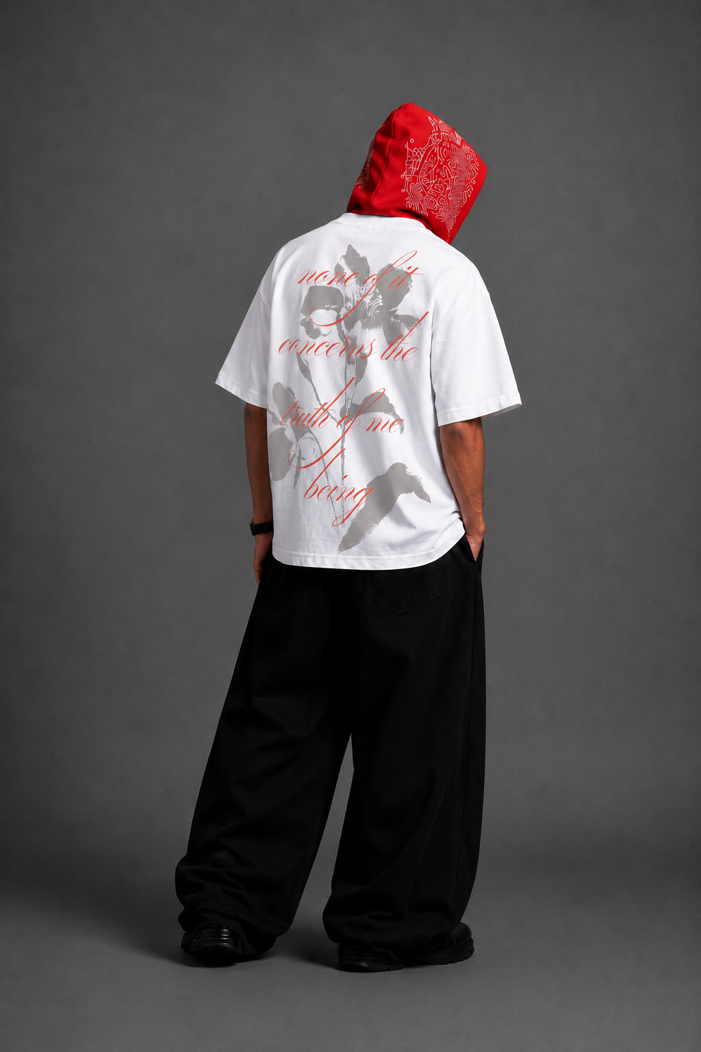 Unspoken Petals Premium Oversized T-shirt