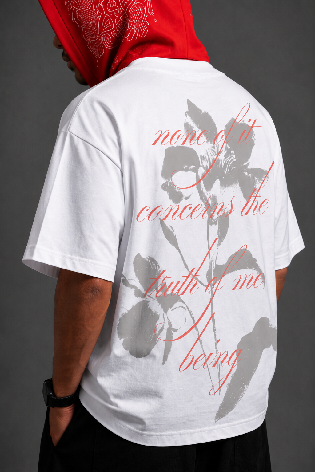 Unspoken Petals Premium Oversized T-shirt