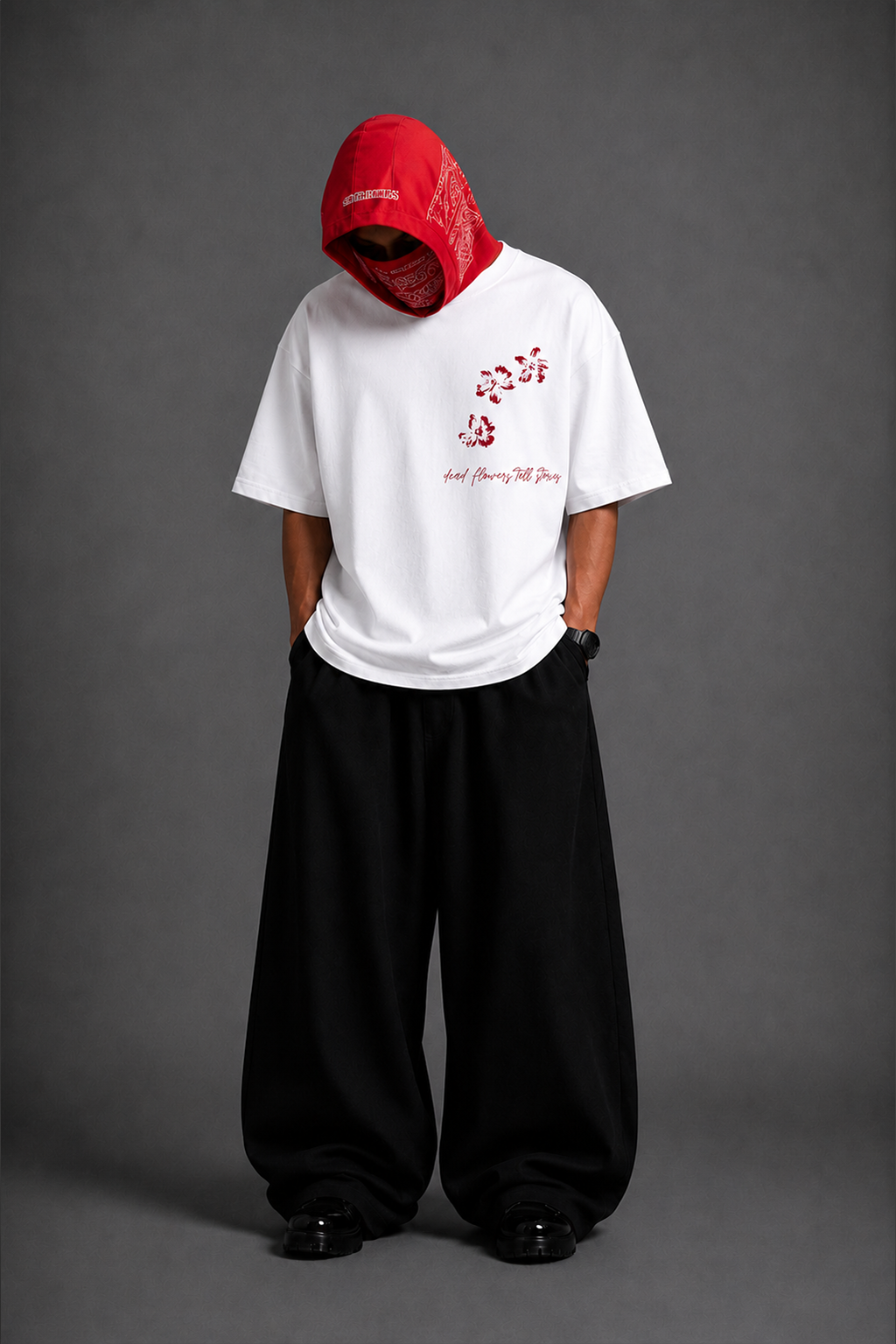 Unspoken Petals Premium Oversized T-shirt