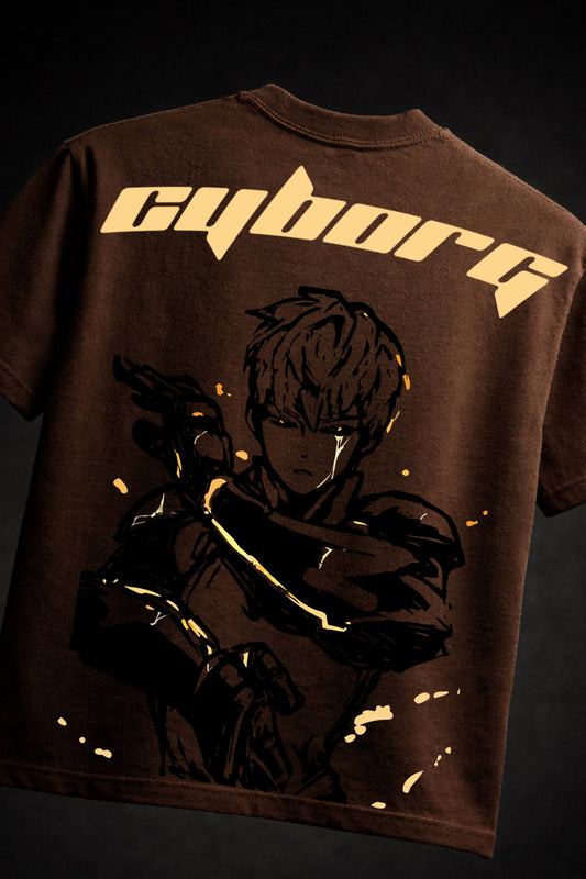 Demon Cyborg Premium Oversized Tee