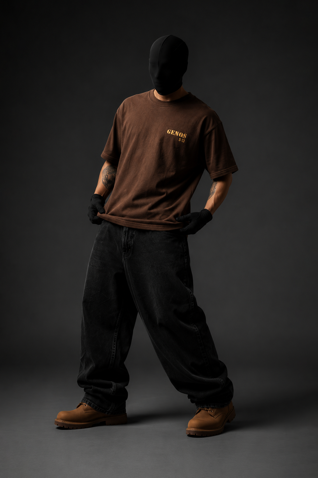Demon Cyborg Premium Oversized Tee