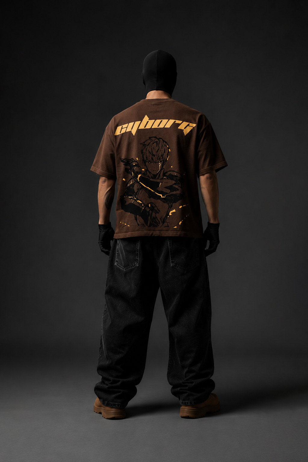Demon Cyborg Premium Oversized Tee