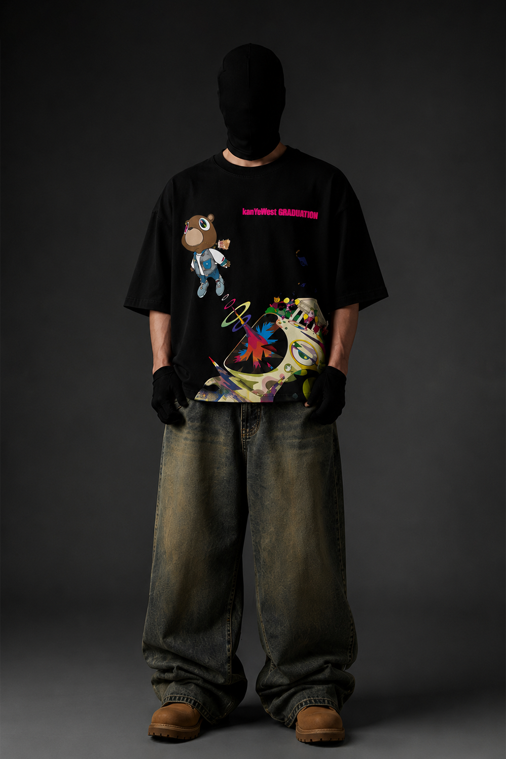 Graduation Kanye West Oversized T-shirt