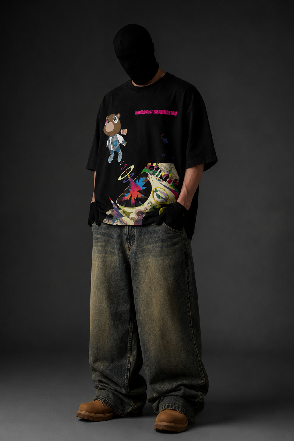 Graduation Kanye West Oversized T-shirt