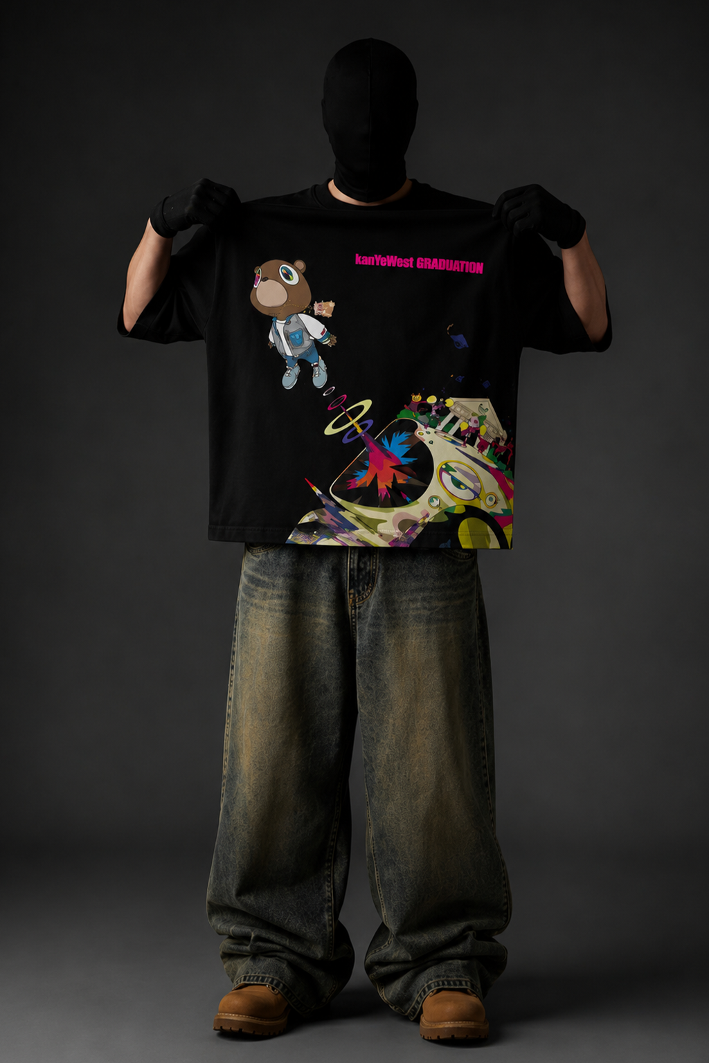 Graduation Kanye West Oversized T-shirt