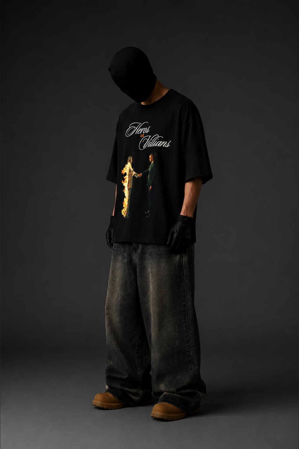 Heros and villans Oversized T-Shirt