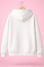 I'm Just a Girl Hoodie (White)