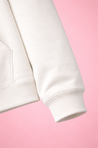 I'm Just a Girl Hoodie (White)