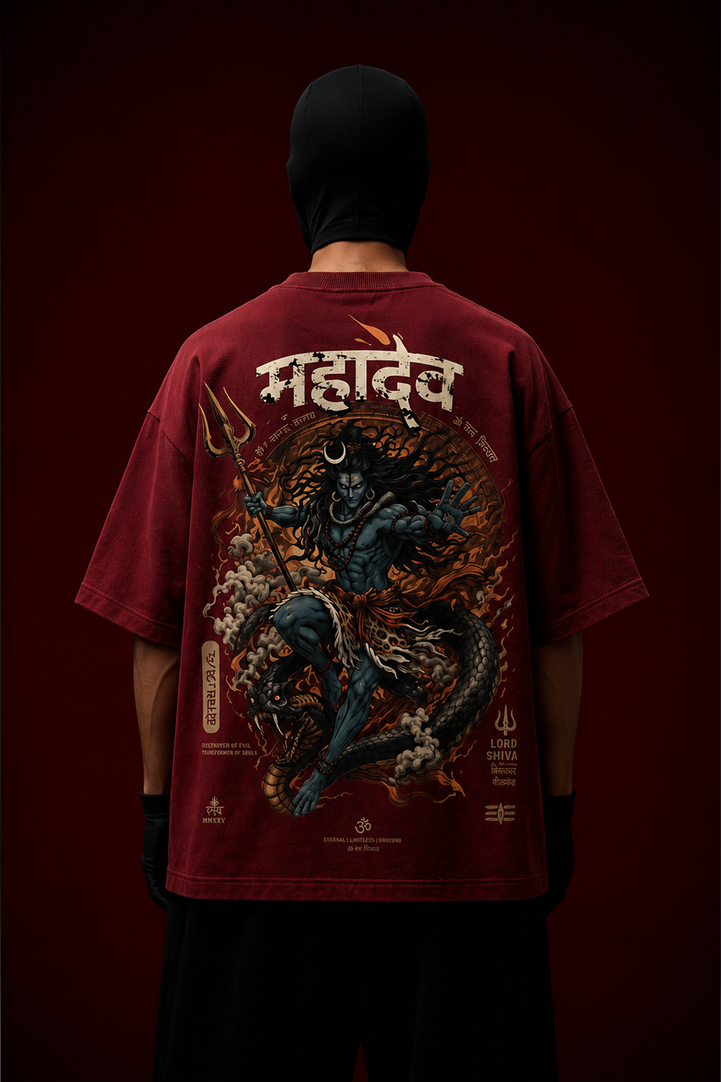 Mahadev Oversized T-shirt
