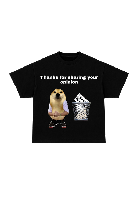 Trash Opinion Oversized T-shirt