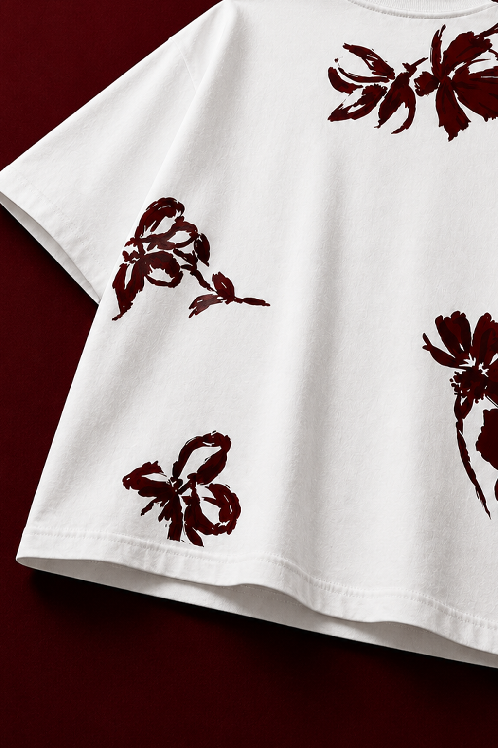 Crimson veil Premium Oversized T-shirt