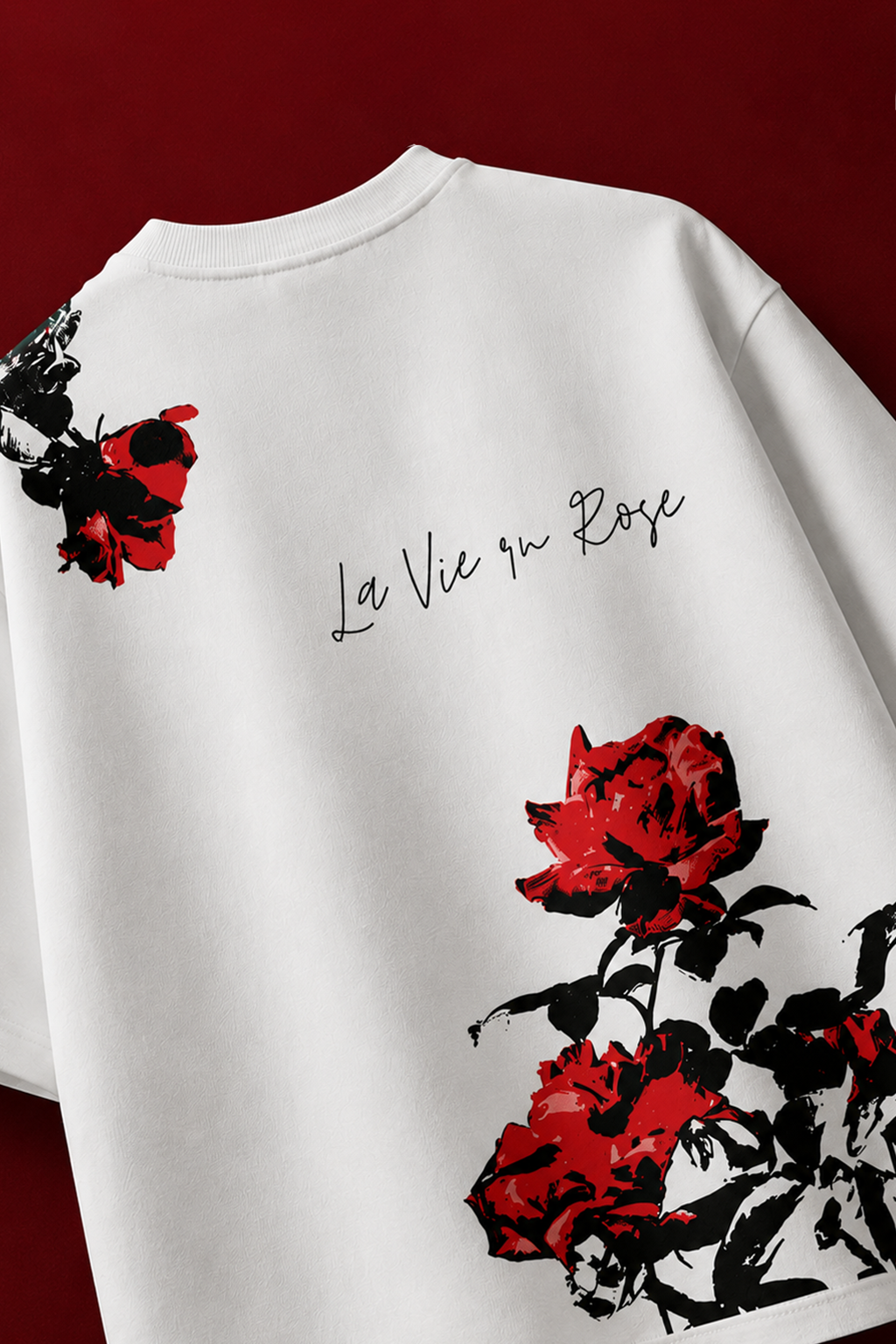 La vie en rose Premium Oversized T-shirt