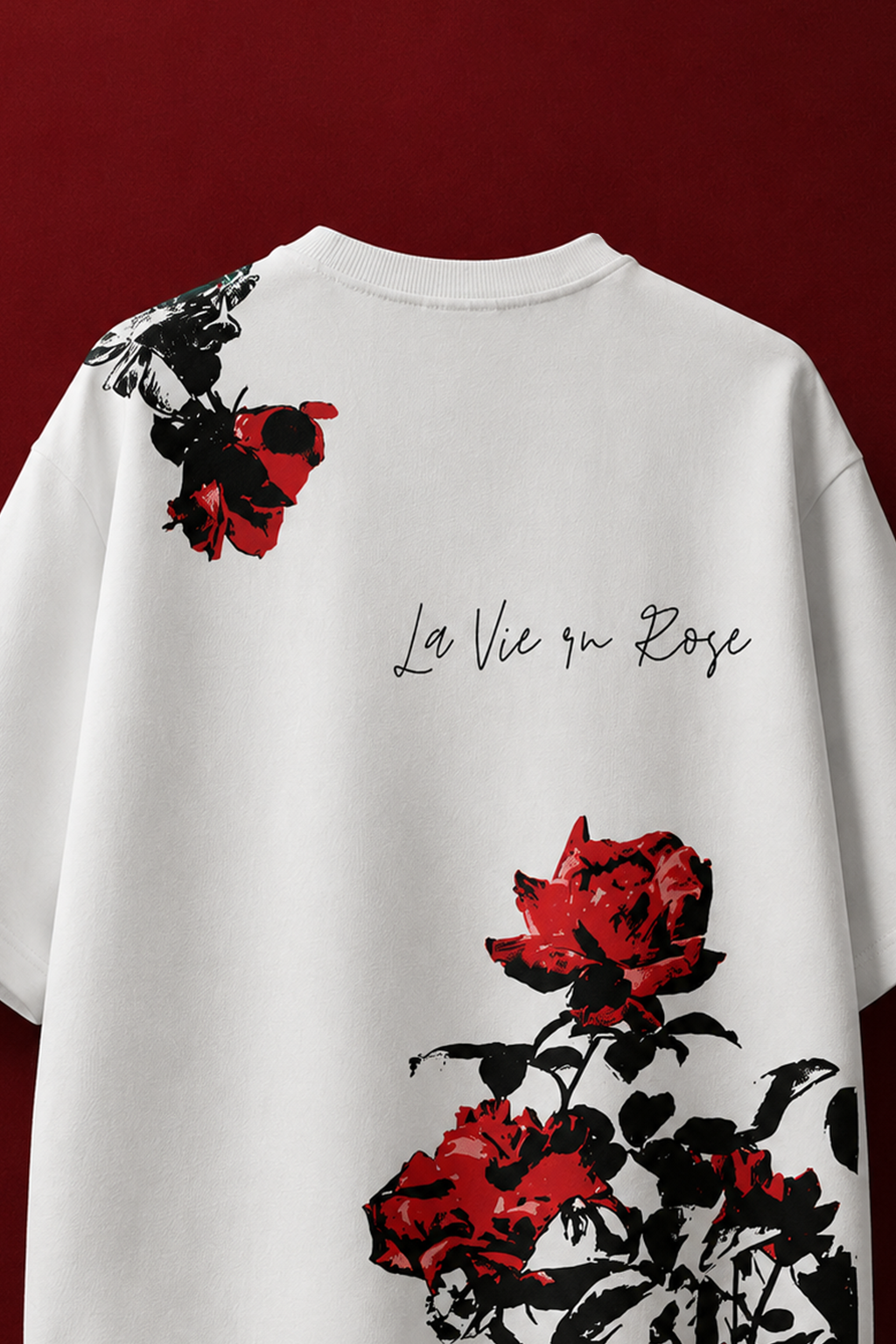 La vie en rose Premium Oversized T-shirt