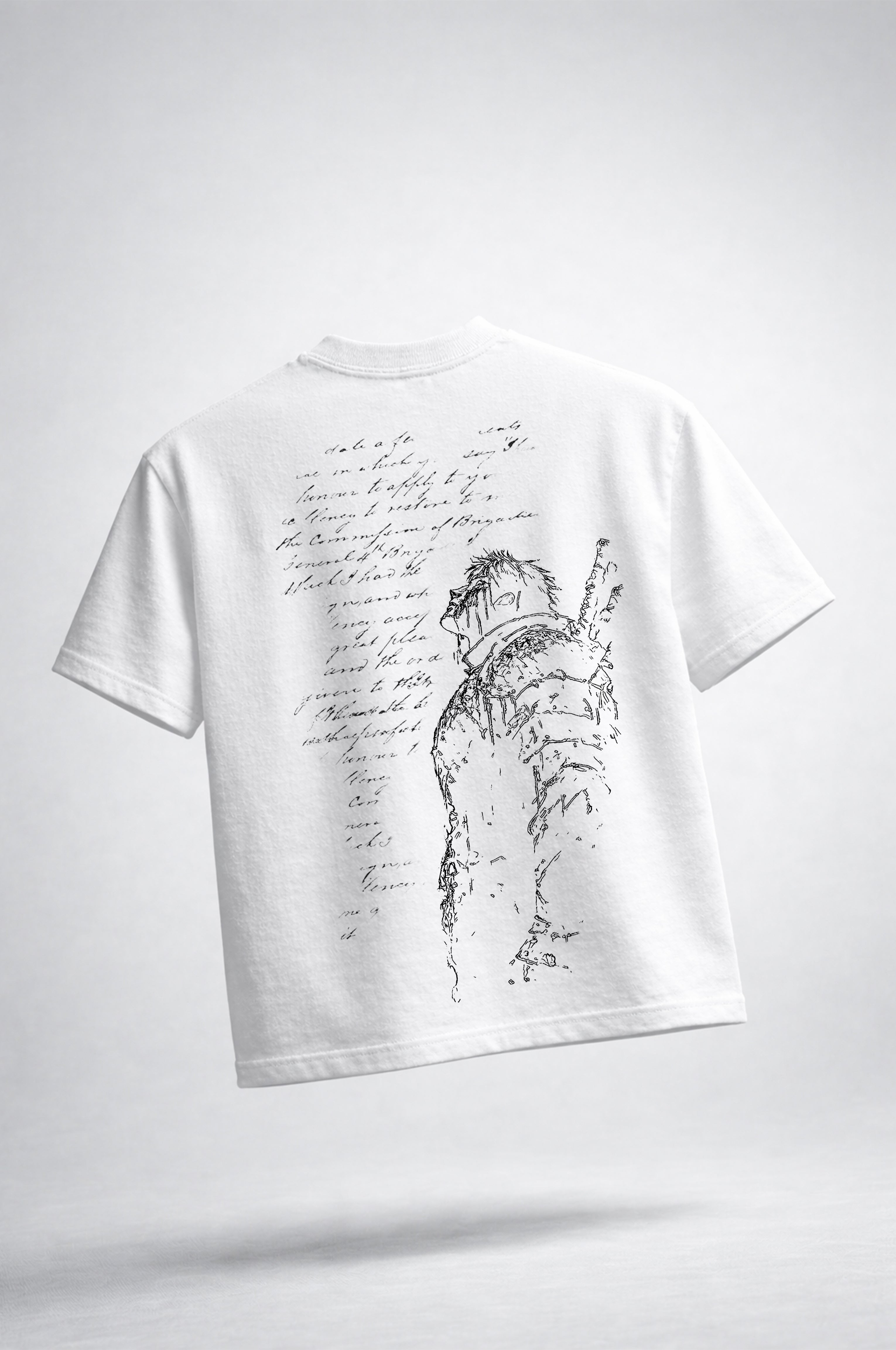 Black Swordsman Premium Oversized Tee