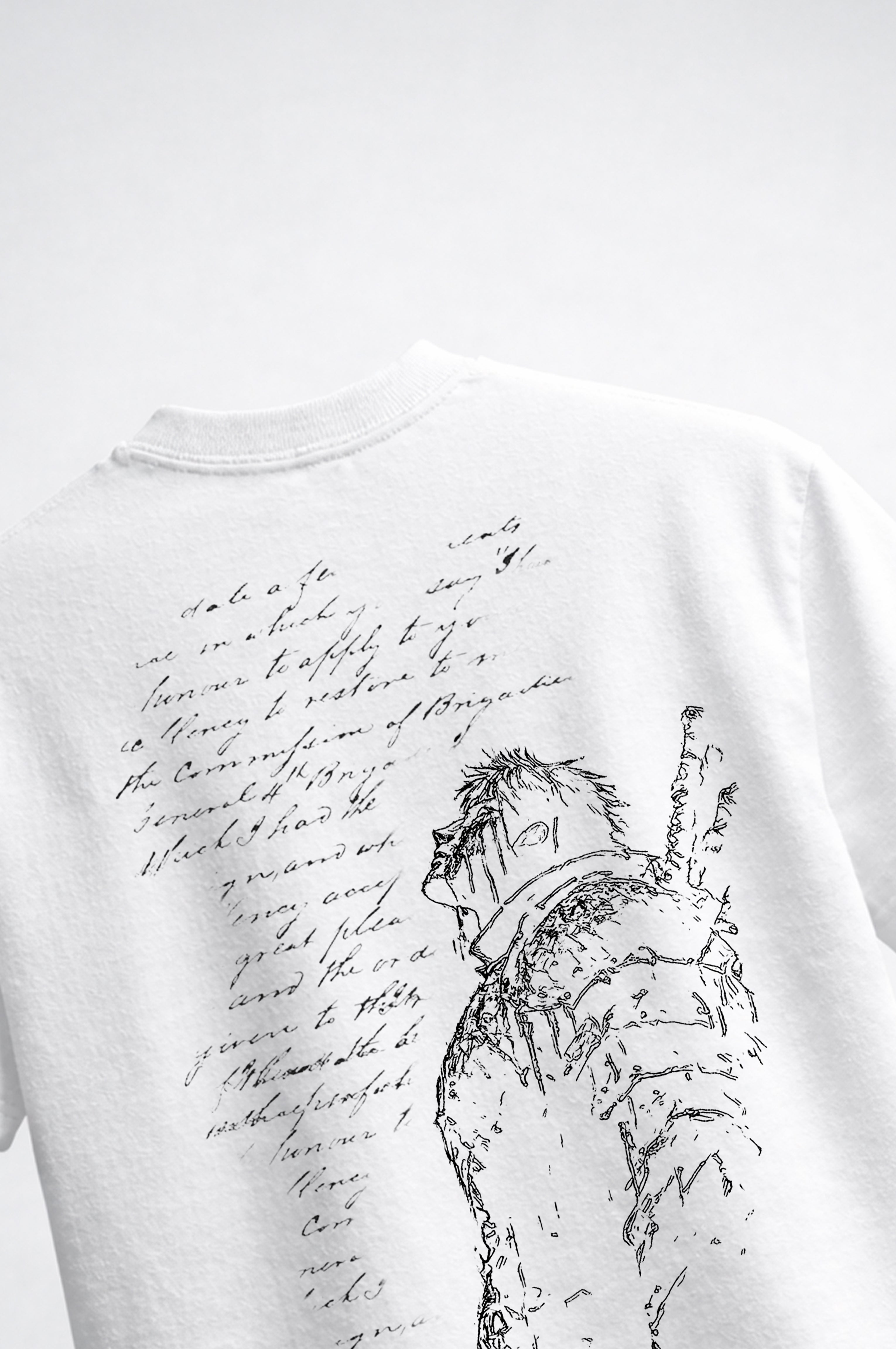 Black Swordsman Premium Oversized Tee