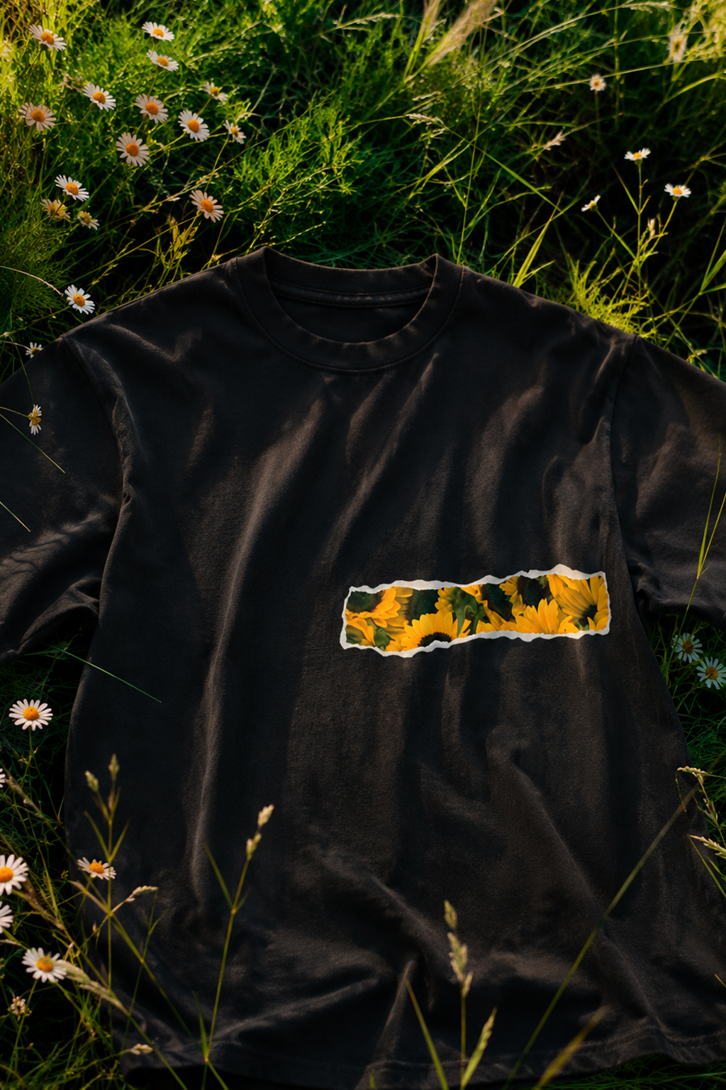 Sunflower Oversized T-Shirt
