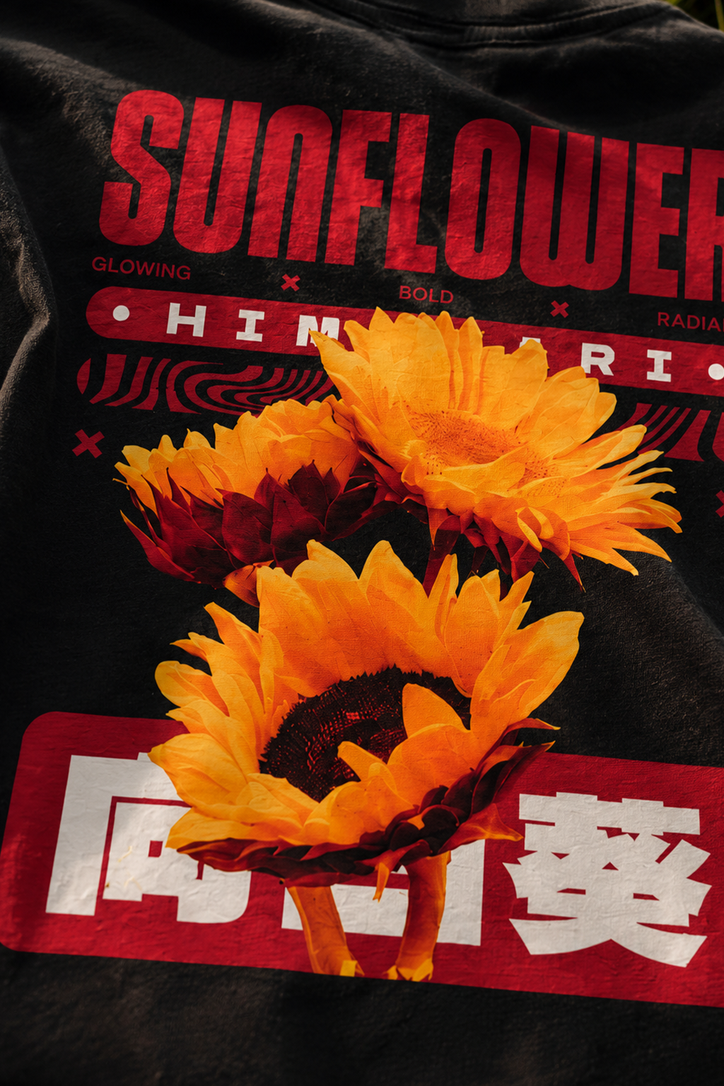 Sunflower Oversized T-Shirt