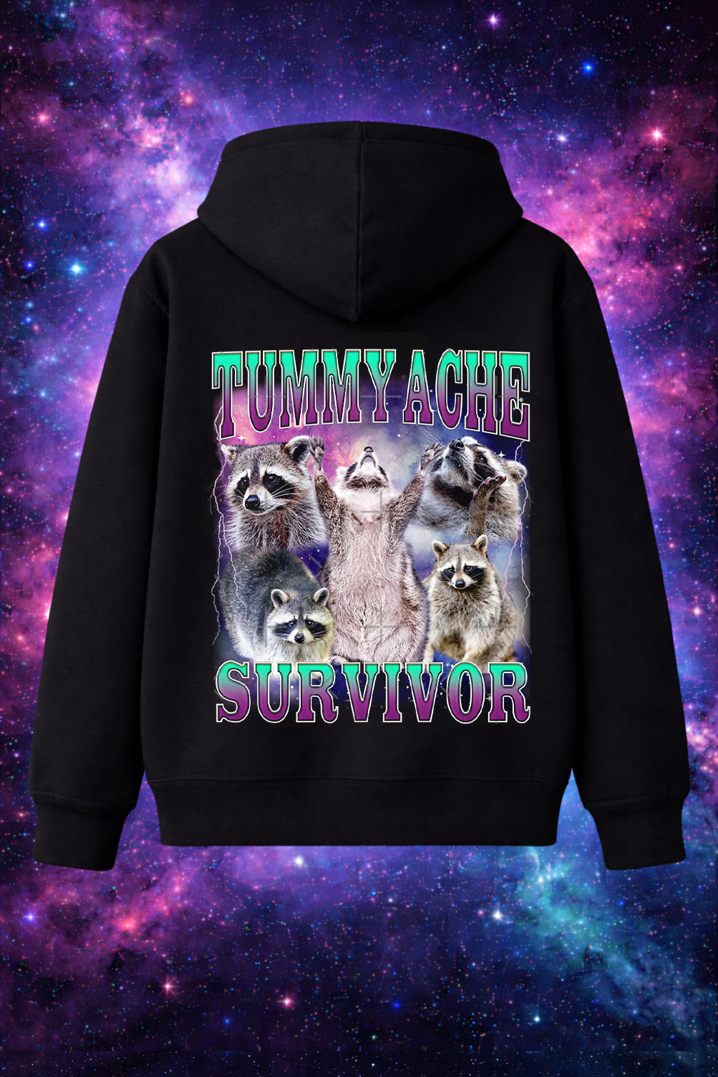 Tummy Ache Survivor Hoodie (Black)