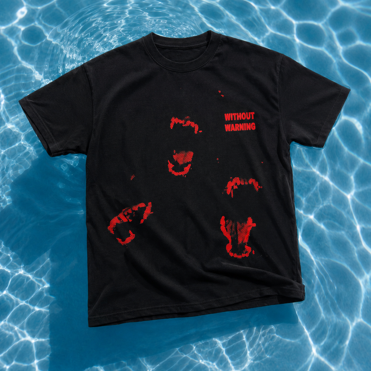 Without warning Oversized Tee