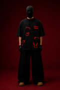 Without warning Oversized Tee