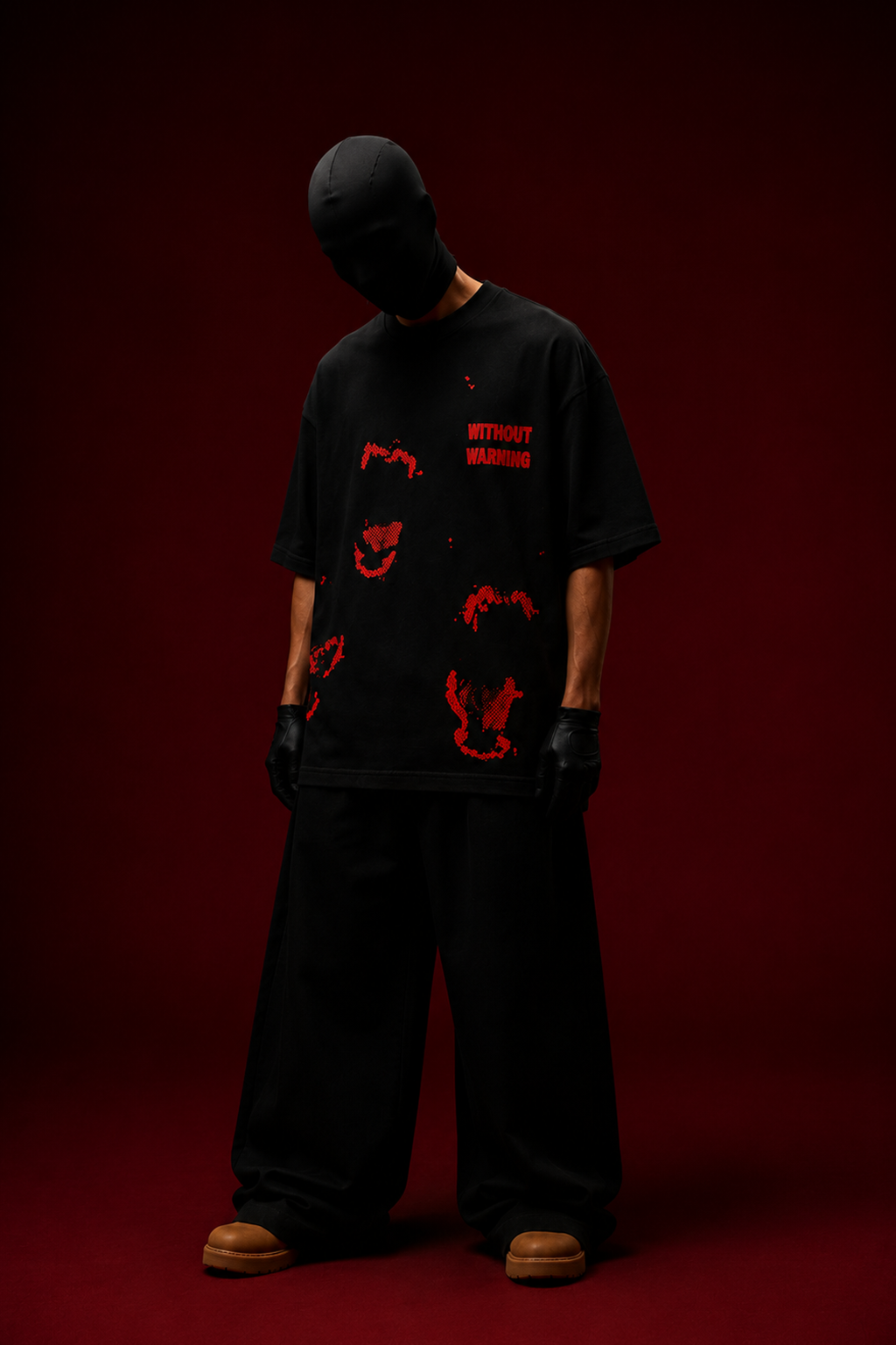 Without warning Oversized Tee