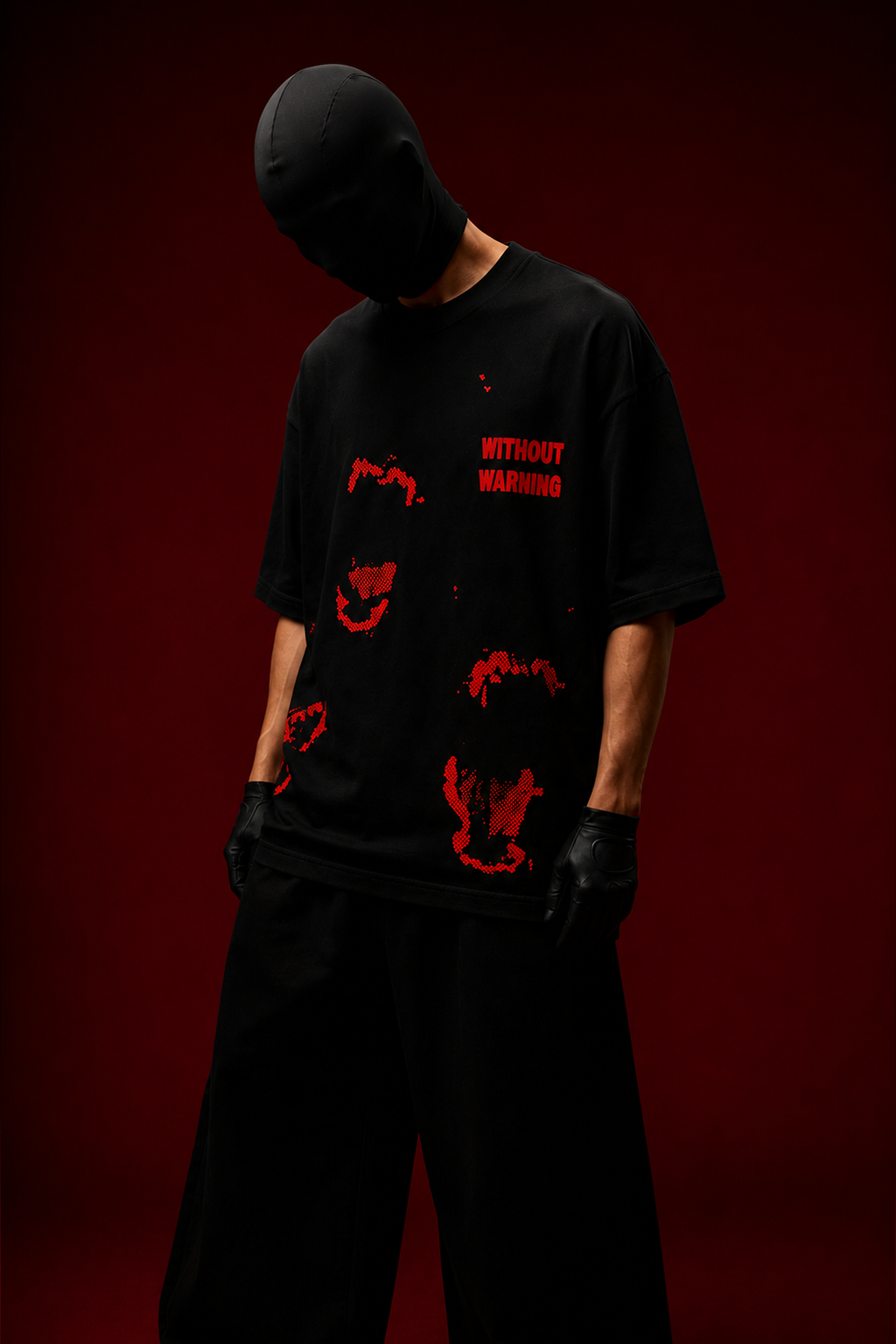 Without warning Oversized Tee
